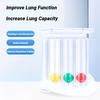 3 Balls Breathing Trainer Lung Function Improvement Respiratory Spirometry Breath Exerciser Measurement System Deep Capacity