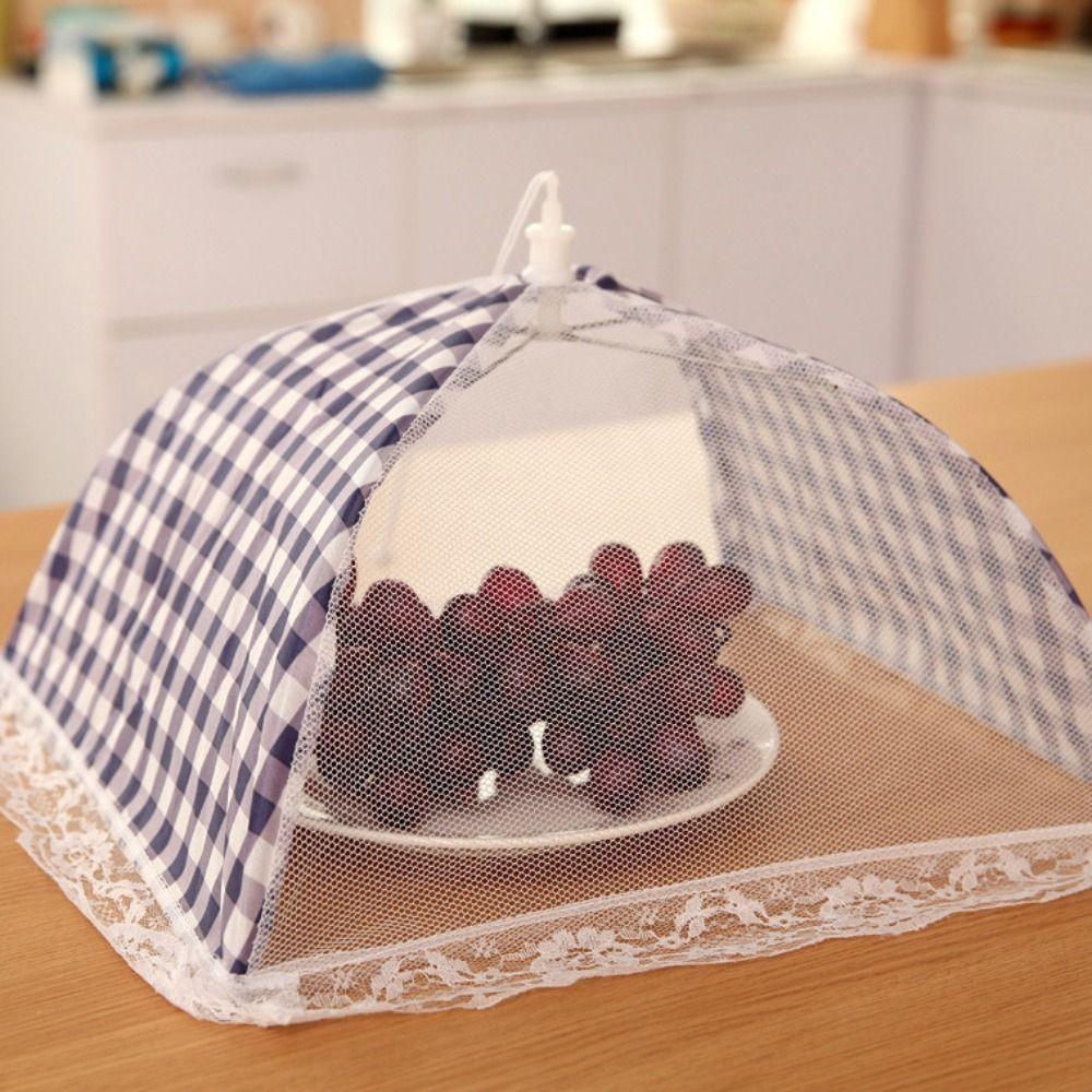 Foldable Lace Dining Table Anti Mosquito Net Food Lid Table Cover Food Cover Meal Cover