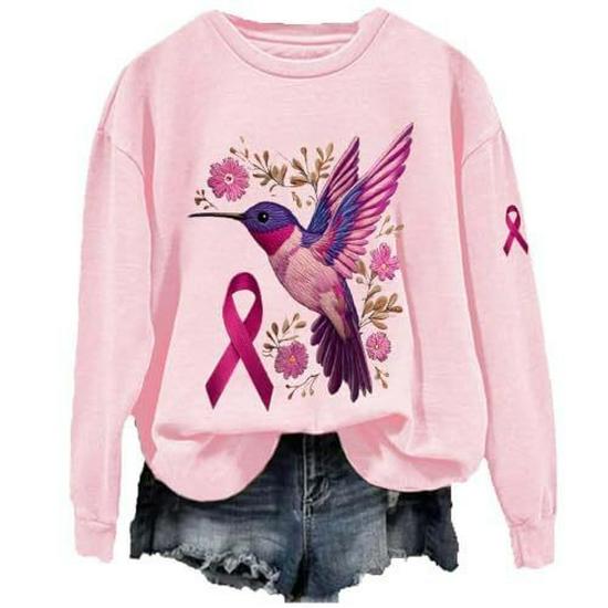 Women's Autumn/Winter Sparrow Print Velvet Hoodie