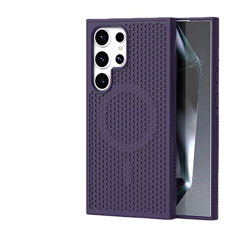 Applicable to Samsung S26Ultra Magnetic Cooling Mobile Phone Case S5Ultra Breathable S24Ultra Anti-drop Protective Case