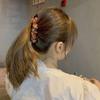 Fabric Vertical Clip Korean Style Hair Wear New Crinkled Banana Clip  Daily
