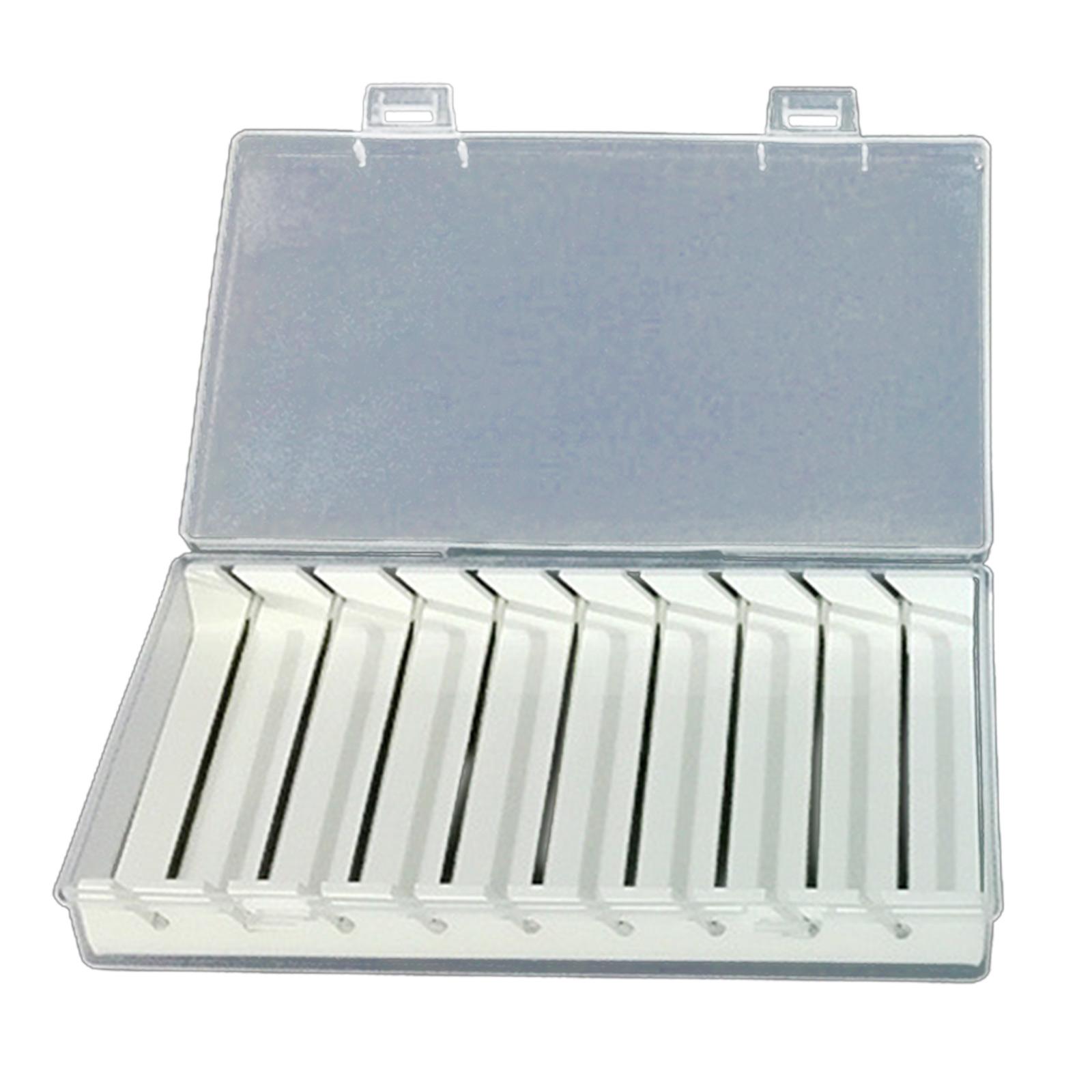 

Удобный лоток для демонстрации бусин с крышкой Элегантный акриловый лоток для демонстрации бусин для любителей ювелирных изделий и продавцов M