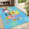 Spongebob Friends Adventure Carpet Rug Soft Washable Antislip Home Living Room Sofa Mats Personalized Christmas Rug