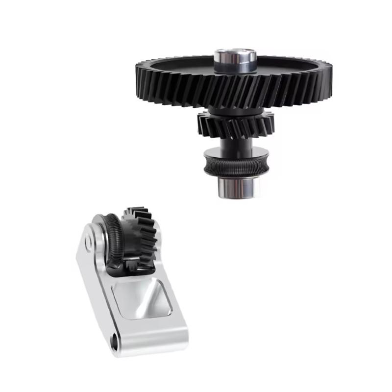 High Precisions CNCs Machined Gear Set with Nanocoated for X1 P1 3D Printer Improved Durability and Performances