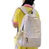 Starry Sky Backpack With Laptop Pocket And Breathable Oxford Fabric For School Students