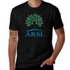 ARSL Acronym Logo T-Shirt Mesh Panel T-Shirt
