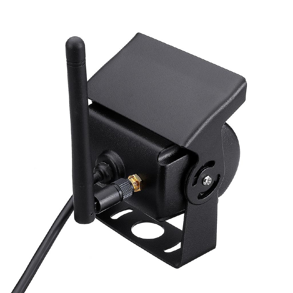 2.4G Wireless Car Rear View Backup Camera System Night Vision Vehicle Camera with 4.3 Inch Monitor for 24V Truck Trailer