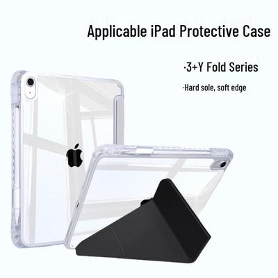 Husă de protecție transparentă acrilică în formă de Y pentru iPad Pro 11/Air 11 2025