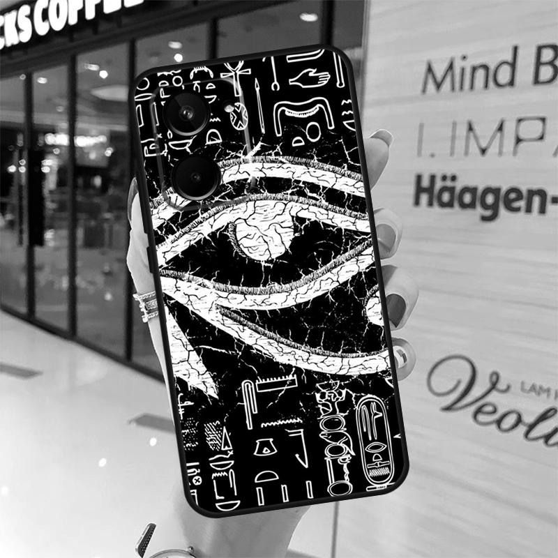 Egyptian Eye of Horus Art Case For Realme 15 Pro 12 11 13 14 Pro Plus GT6 GT7 C55 C51 C53 C25 C63 C61 C65 C67 C71 C75