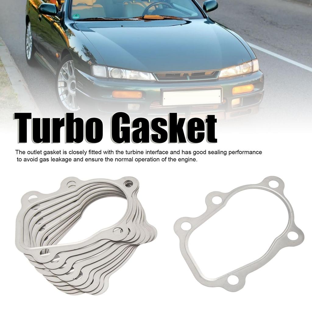 Generic Stainless Steel 5 Bolt Turbo Turbine Gasket Fully Sealed