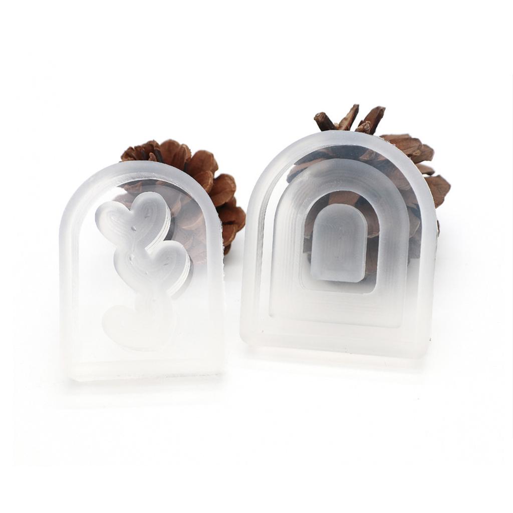 Praktische Silikonform, praktische Auto-Ornamente-Form, Epoxidharz-Schmuckanhänger-Herstellungsformen für Heimwerker