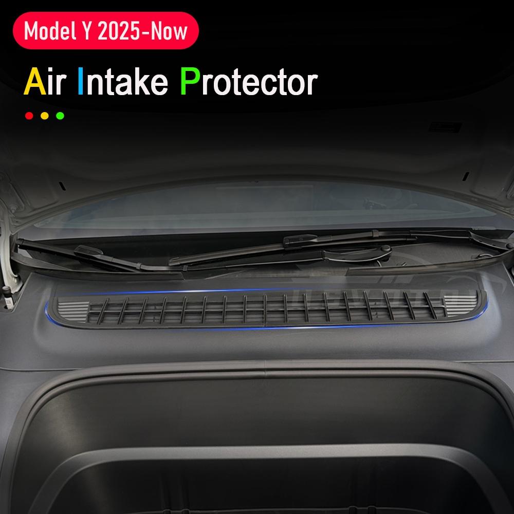 Air Inlet Protective Cover For Tesla Model Y Juniper 2026 Accessories Anti-insect Anti-fouling Front Air-Conditioning Grill Mesh