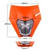 Motorcycle LED Headlight Headlamp Universal Head Light For KTM EXC EXCF SX SXF XC XCF XCW XCFW Dirt Bike Enduro