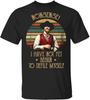 Nonsense I Have Not Yet Begun To Defile Myself Vintage Mens T Shirt Tombstone Lovers Movie Gift