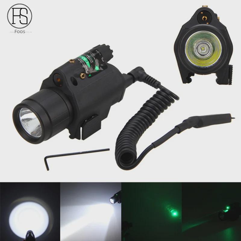 Taktische LED-Taschenlampe M6: Multifunktionales, starkes Licht mit Laser und 20-mm-Schienenintegration