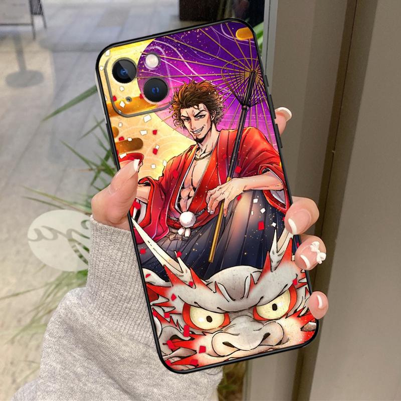 Yakuza 0 Game Case For iPhone 17 Pro Max 15 14 13 12 11 16 Pro Max Plus 12 13 Mini 16e 17 Air Back Cover