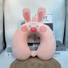 Customized Cartoon U-Shape Neck Pillow with Logo - Perfect for Cervical Support, Travel Comfort, and Company Gifts