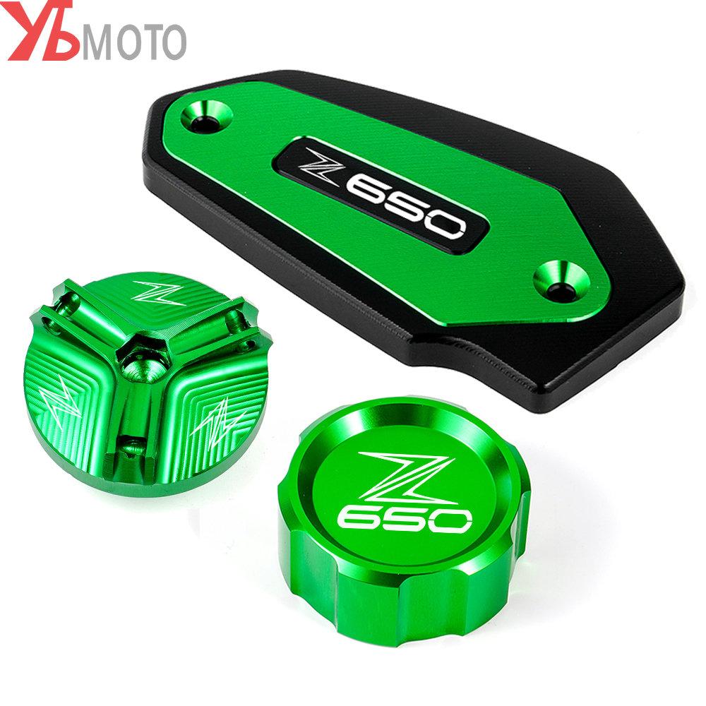 Pentru Kawasaki Z650 Z 650 2017- 2022 Accesorii Motocicletă Față Spate Capac lichid de frână Protector capac de umplere a uleiului de motor