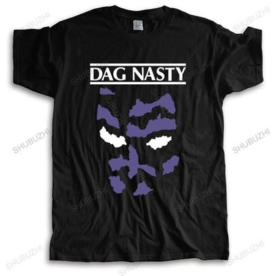 Nueva camiseta casual guay tops negros para hombre DAG NASTY Logo de Banda de Punk Rock Negro Morado Camiseta Negra para Hombre Talla S a 3XL muchas camisetas