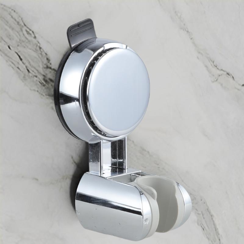 Portable Sturdy ABS Suction Shower Sprayer Holders Bathroom Accessory for Easy Installation in Bathroom Setting