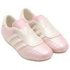 Adidas Taekwondo Leather Comfortable Versatile Non-Slip Durable Low-Top Training Shoes Women sneaker Pink Beige JR3955