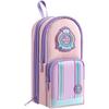 Six Layers Twelve Pockets Pencil Case Backpack Shape Stationery Organizer Pen Box  Students