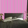 Purple and Powder Pink Striped Wallpaper for Living Room and Bedroom 50x1000
