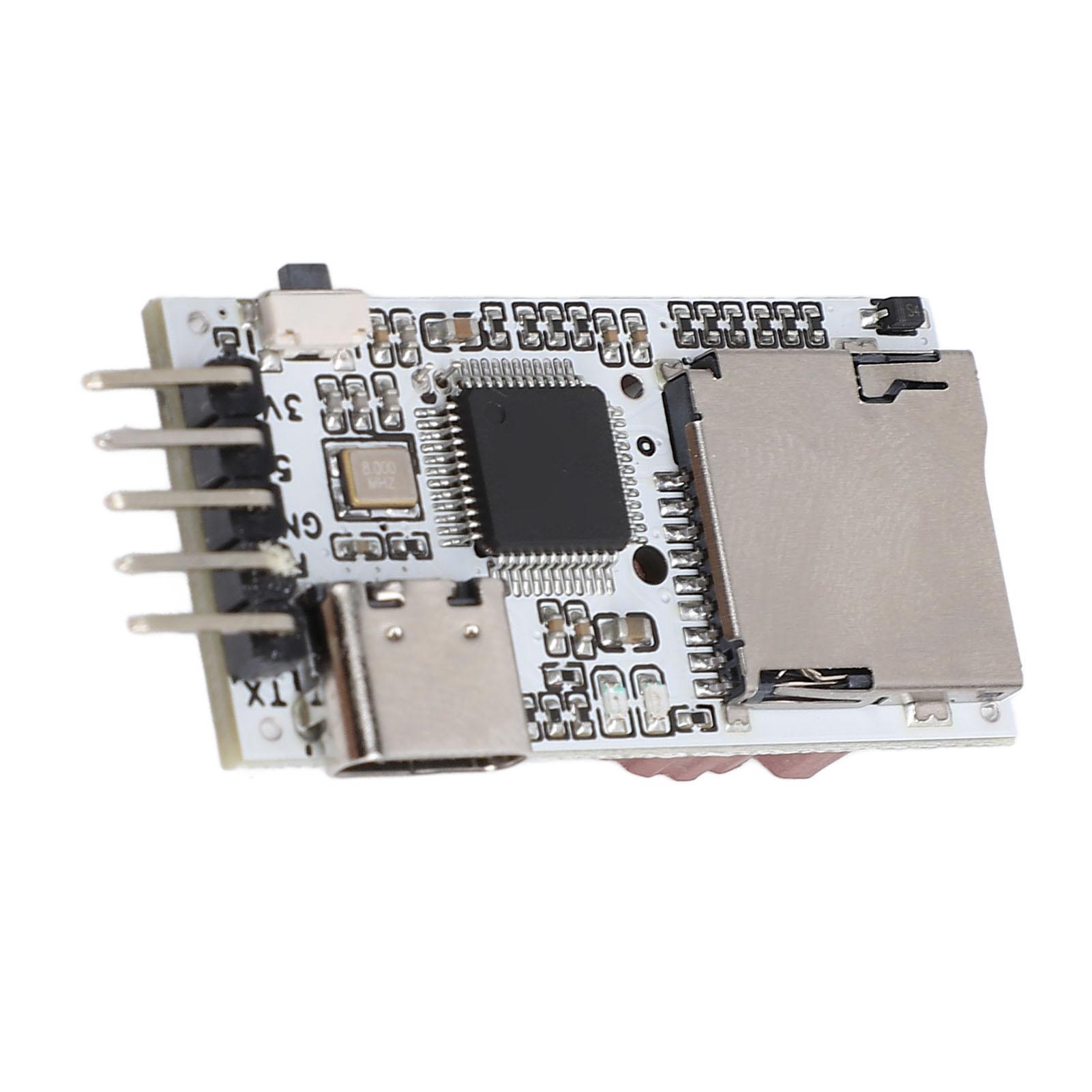 

TTL to Small Memory Card Storage Card Reader Module TXT Format TTL Serial Converter Adapter with