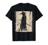 Lutador Samurai Japonês Tinta Samurai Samurai, Avião, Pintura Ukiyo-e, Camiseta