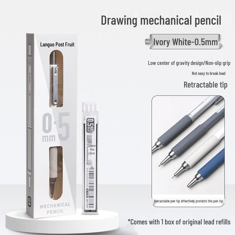 Blue Fruit Professional Drafting Mechanical Pencil, 0.3/0.5/0.7mm, 2B HB for Sketching & Students