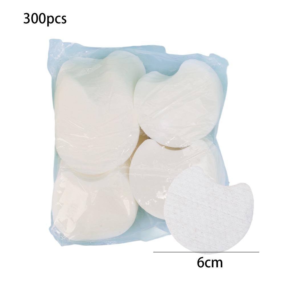 300/600/1200pcs Pearl Pattern Facial Cotton Wipes Notched Design Cleansing Cotton Pad  Travel Use