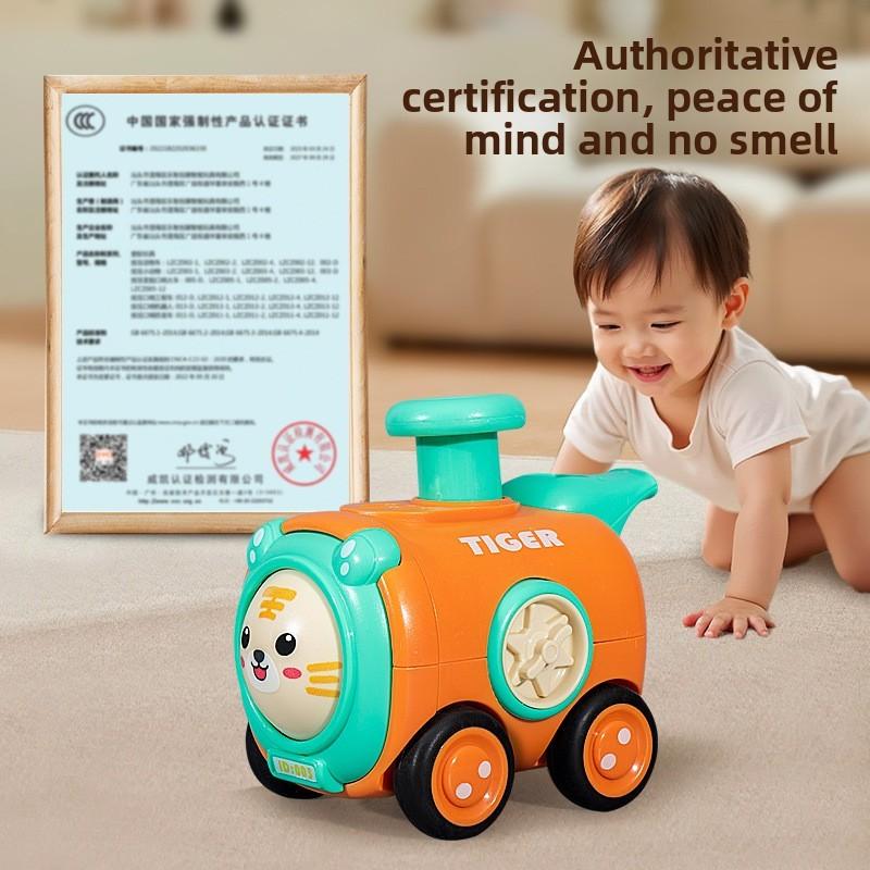 Elefanten Tiger Koalas Hunde Plastik Tier Spielzeugauto Mit Pfeife Und Trägheitsantrieb Für Kinder Spielzimmer
