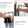 Over The Door Shoe Rack With 24/28/35/40 Large Mesh Pockets Hanging Shoe Organizer For Closet Hanging Shoe Rack Holder Hanger