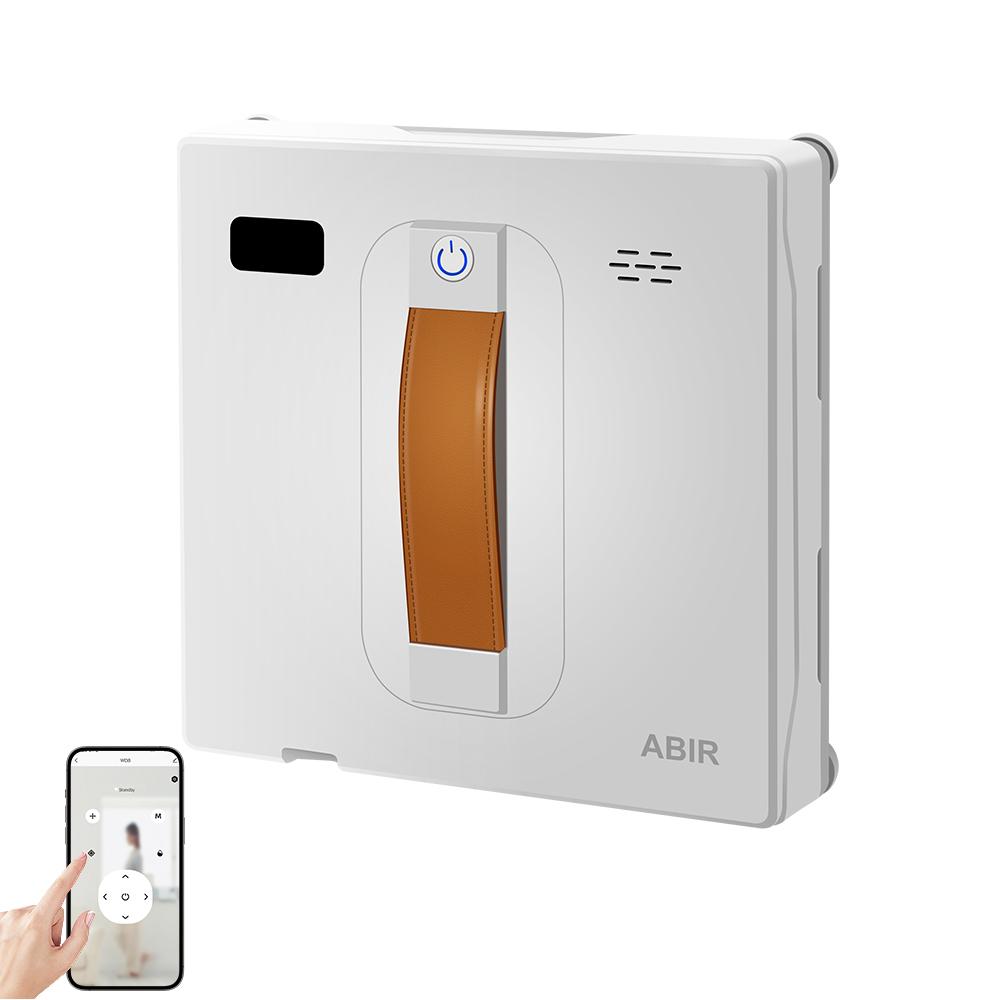 Fensterputzroboter ABIR WD8, Dual-Ultraschallspray, KI-intelligentes Wischen, aktualisierter Laser, Smart Home-Glaswandreinigung