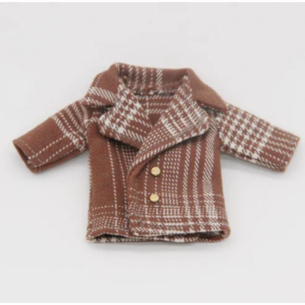 Ob11 Blazer Plaid Windbreaker Molly Baby Clothes 12 Points BJD Set For Obitsu11 GSC Molly 1/12 Doll Clothes Doll Accessories