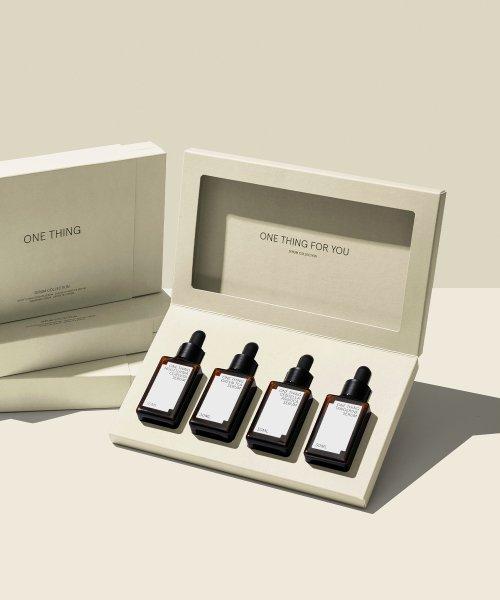 One Thing Serum 4-Piece Gift Set (Centella, Houttuynia Cordata, Green Tea, Jeju Tangerine)