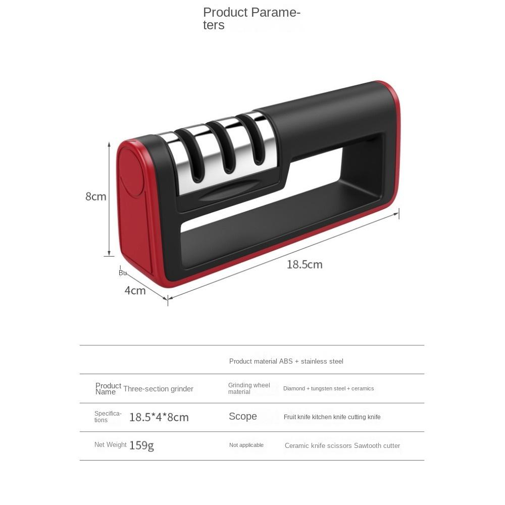 HANYANG Household Fast Moving Knife, Grinding Kitchen Tool, Grinding Knife, Diamond Cut Polyfunctional Vegetable Grinding Tool