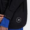 Adidas Solid Color Zip-Up Sports Hoodie Jacket Women Jackets Black HB6083