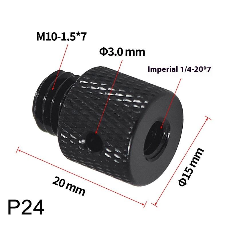 Thread Reinforce Camera Conversion Screw Adapter For Camera Tripod Ballhead Projector Bracket - 1/4 To 3/8 M4 M5 M6 M8 M10