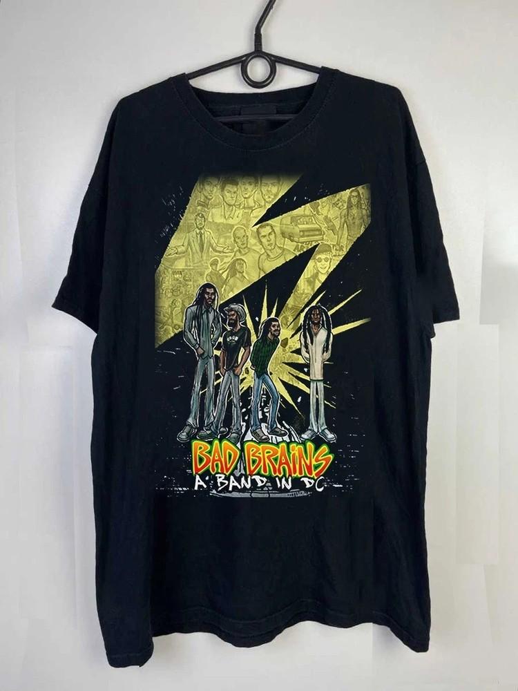 

Vintage Bad Brain Band A Band In DC Short Sleeve Black S to 5XL Shirt ZL213 Unisex T-Shirt M