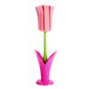 Cup Brush Tulip Shape Ergonomic Handle Cleaning Brush Scratch-Free Sponge Brush Decorative Vase Cleaner