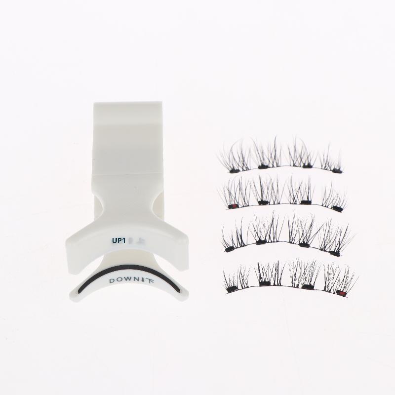 Professionelles Magnetisches Wimpern-Kit 3D-Wimpern Mit Applikator Langes Dichtes Wimpernset Für Abendgarderobe
