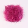 50Pcs Cross-Border Turkey Hairy Tail Plush Feather Colored Feather Dream Catcher Feather Light Bobo Ball Feather