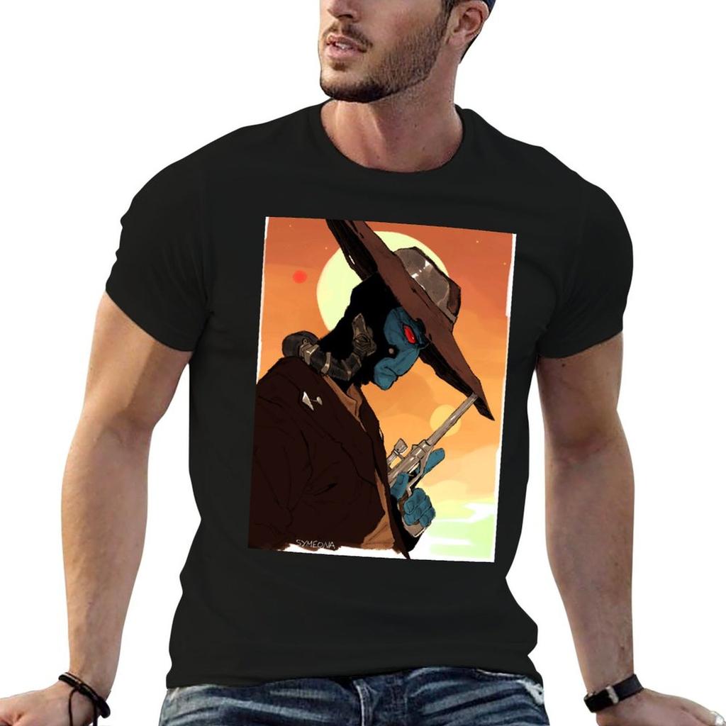 Cad Bane TShirt Casual Loose Short Sleeve Tee for Unisex