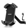 Motorcycle Phone Holder for Mirror Mounting, Black