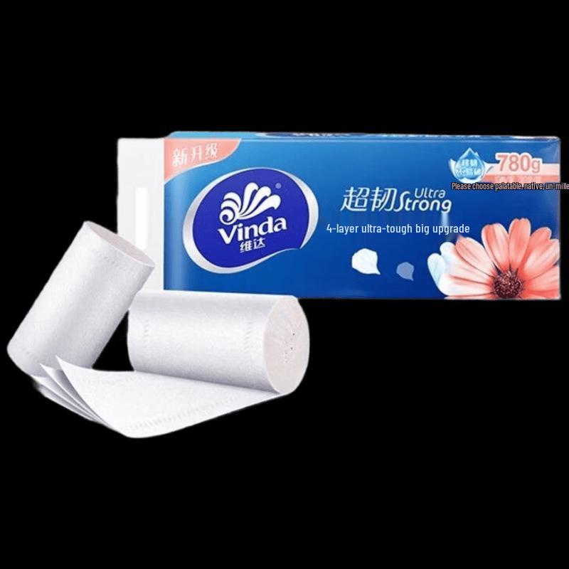 Vinda Coreless 4-Ply Toilet Paper