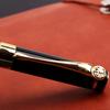 Metal Ink-Refill Fountain Pen Signature Smooth Writing Calligraphy Business Gift