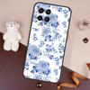 Blue and White Porcelain Case For Samsung Galaxy M11 M31 M21 M53 M13 M32 M52 M15 M35 M55 M14 M34 M54 M06 M16 M36 M56