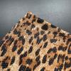 2024 Autumn Trendy Leopard Print Sequin Low Waist Short Skirt