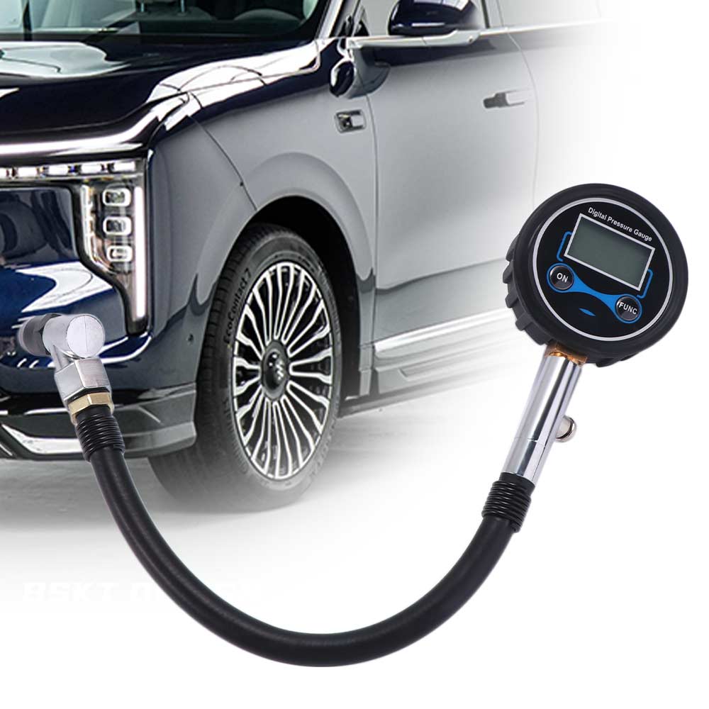 Digital Digital Tire Tester LCD Display Tire Repair Tools High Precision Monitor System Vehicle